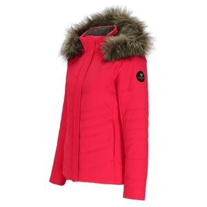 Women's OBERMEYER TUSCANY ELITE Red Insulated Jacket